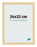 Fotolijst 24x32cm Beuken Decor MDF Bologna Voorzijde Maat | Yourdecoration.nl