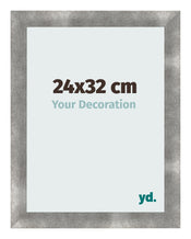 Fotolijst 24x32cm Metaal Vintage MDF Pisa Voorzijde Maat | Yourdecoration.nl