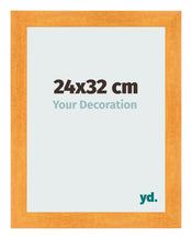 Fotolijst 24x32cm Oranje MDF Pisa Voorzijde Maat | Yourdecoration.nl