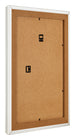 Fotolijst 24x32cm Wit Geveegd MDF Lazio Achterzijde Schuin | Yourdecoration.nl