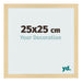 Fotolijst 25x25cm Beuken Decor MDF Bologna Voorzijde Maat | Yourdecoration.nl