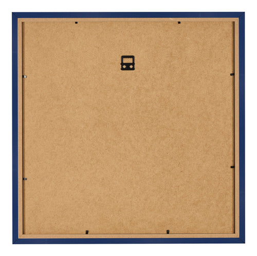 Fotolijst 25x25cm Donkerblauw Geveegd MDF Bologna Achterzijde | Yourdecoration.nl