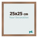 Fotolijst 25x25cm Koper Decor MDF Bologna Voorzijde Maat | Yourdecoration.nl