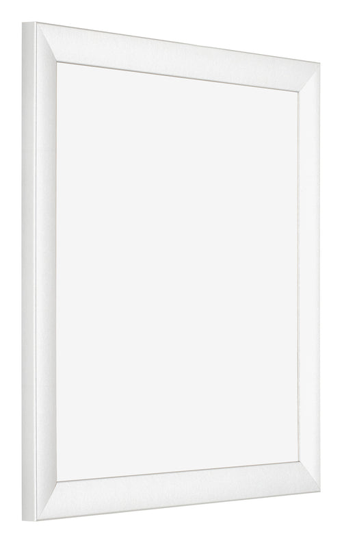 Fotolijst 25x25cm Wit Mat MDF Pisa Voorzijde Schuin | Yourdecoration.nl