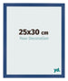 Fotolijst 25x30 cm Donkerblauw MDF Bologna Voorzijde Maat | Yourdecoration.nl