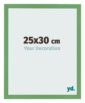 Fotolijst 25x30 cm Groen MDF Bologna Voorzijde Maat | Yourdecoration.nl