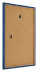 Fotolijst 25x30cm Donkerblauw MDF Bologna Achterzijde Schuin | Yourdecoration.nl