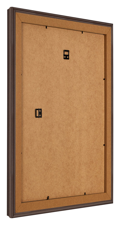 Fotolijst 25x30cm Eiken Donker MDF Lazio Achterzijde Schuin | Yourdecoration.nl