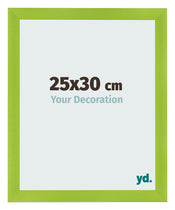 Fotolijst 25x30cm Groen MDF Pisa Voorzijde Maat | Yourdecoration.nl