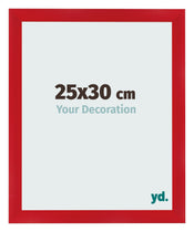 Fotolijst 25x30cm Rood MDF Pisa Voorzijde Maat | Yourdecoration.nl