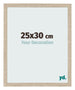 Fotolijst 25x30cm Sonoma Eiken MDF Bologna Voorzijde Maat | Yourdecoration.nl