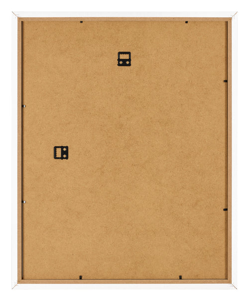 Fotolijst 25x30cm Wit Mat MDF Bologna Achterzijde | Yourdecoration.nl