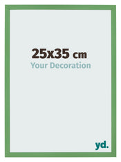 Fotolijst 25x35 cm Groen MDF Bologna Voorzijde Maat | Yourdecoration.nl