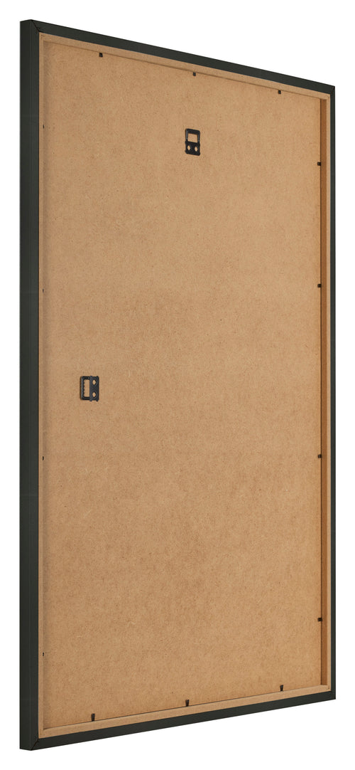 Fotolijst 25x35cm Antraciet MDF Bologna Achterzijde Schuin | Yourdecoration.nl