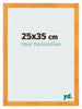 Fotolijst 25x35cm Oranje MDF Pisa Voorzijde Maat | Yourdecoration.nl