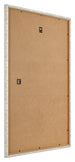 Fotolijst 25x35cm Wit Vintage MDF Bologna Achterzijde Schuin | Yourdecoration.nl