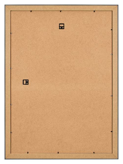 Fotolijst 25x35cm Zwart Mat MDF Pisa Achterzijde | Yourdecoration.nl