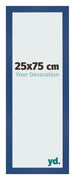 Fotolijst 25x75 cm Donkerblauw MDF Bologna Voorzijde Maat | Yourdecoration.nl