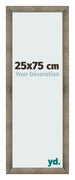 Fotolijst 25x75 cm Metaal Vintage MDF Bologna Voorzijde Maat | Yourdecoration.nl