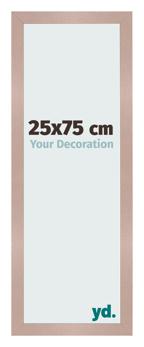 Fotolijst 25x75 cm Oudroze MDF Bologna Voorzijde Maat | Yourdecoration.nl