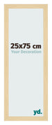 Fotolijst 25x75cm Beuken Decor MDF Bologna Voorzijde Maat | Yourdecoration.nl