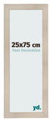 Fotolijst 25x75cm Eiken Licht MDF Pisa Voorzijde Maat | Yourdecoration.nl