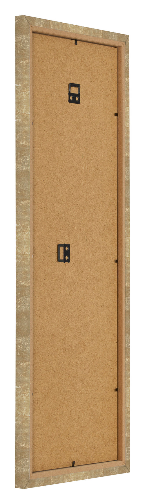 Fotolijst 25x75cm Goud Antiek MDF Bologna Achterzijde Schuin | Yourdecoration.nl