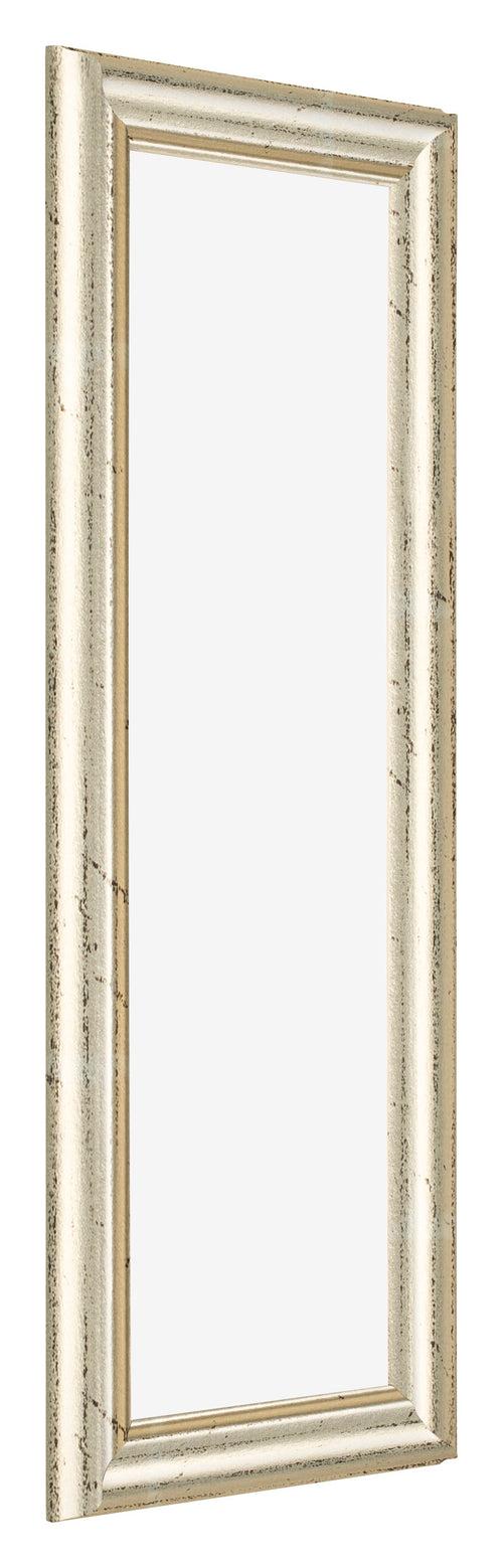 Fotolijst 25x75cm Metaalglans MDF Lazio Voorzijde Schuin | Yourdecoration.nl