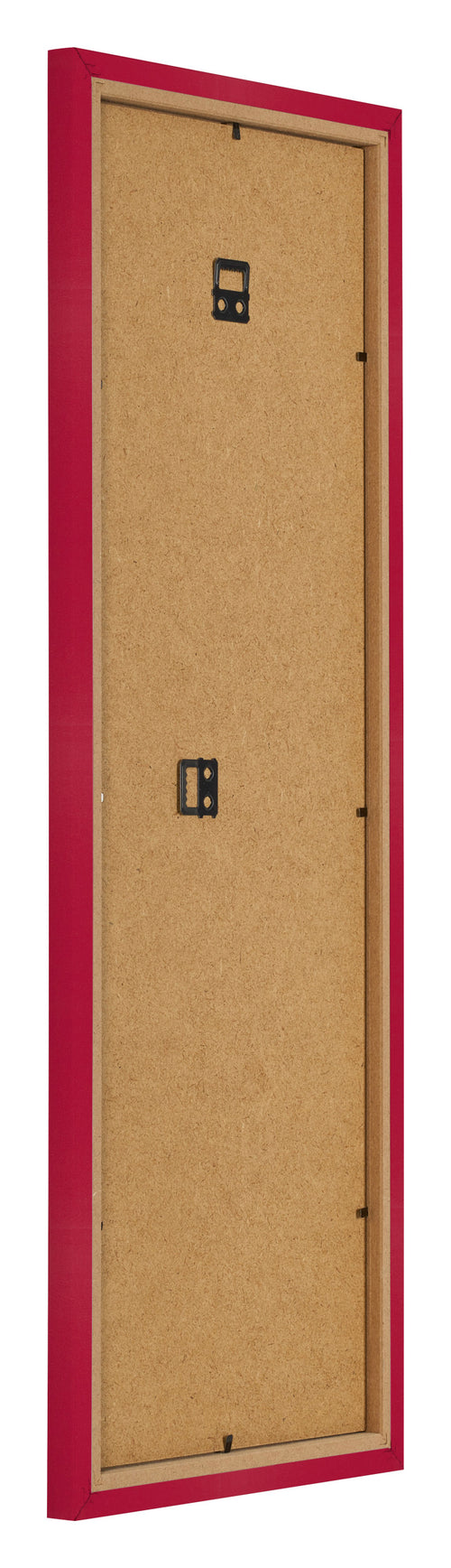 Fotolijst 25x75cm Rood MDF Bologna Achterzijde Schuin | Yourdecoration.nl