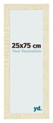 Fotolijst 25x75cm Sonoma Eiken MDF Pisa Voorzijde Maat | Yourdecoration.nl