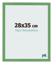 Fotolijst 28x35 cm Groen MDF Bologna Voorzijde Maat | Yourdecoration.nl