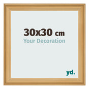 Fotolijst 30x30cm Dennen Houtnerf MDF Lazio Voorzijde Maat | Yourdecoration.nl