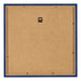 Fotolijst 30x30cm Donkerblauw Geveegd MDF Bologna Achterzijde | Yourdecoration.nl
