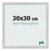 Fotolijst 30x30cm Edelstaal MDF Bologna Voorzijde Maat | Yourdecoration.nl