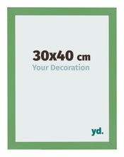 Fotolijst 30x40 cm Groen MDF Bologna Voorzijde Maat | Yourdecoration.nl