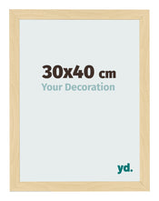 Fotolijst 30x40cm Beuken Decor MDF Bologna Voorzijde Maat | Yourdecoration.nl