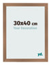 Fotolijst 30x40cm Koper Decor MDF Bologna Voorzijde Maat | Yourdecoration.nl