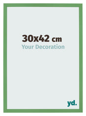 Fotolijst 30x42 cm Groen MDF Bologna Voorzijde Maat | Yourdecoration.nl