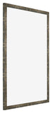 Fotolijst 30x42cm Blauw Goud Gemeleerd MDF Bologna Voorzijde Schuin | Yourdecoration.nl
