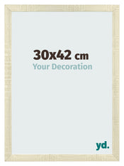 Fotolijst 30x42cm Sonoma Eiken MDF Pisa Voorzijde Maat | Yourdecoration.nl