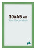 Fotolijst 30x45 cm Groen MDF Bologna Voorzijde Maat | Yourdecoration.nl
