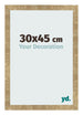 Fotolijst 30x45cm Goud Antiek MDF Bologna Voorzijde Maat | Yourdecoration.nl