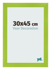 Fotolijst 30x45cm Groen MDF Pisa Voorzijde Maat | Yourdecoration.nl
