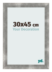 Fotolijst 30x45cm Metaal Vintage MDF Pisa Voorzijde Maat | Yourdecoration.nl