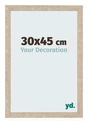 Fotolijst 30x45cm Sonoma Eiken MDF Bologna Voorzijde Maat | Yourdecoration.nl