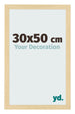Fotolijst 30x50cm Beuken Decor MDF Bologna Voorzijde Maat | Yourdecoration.nl