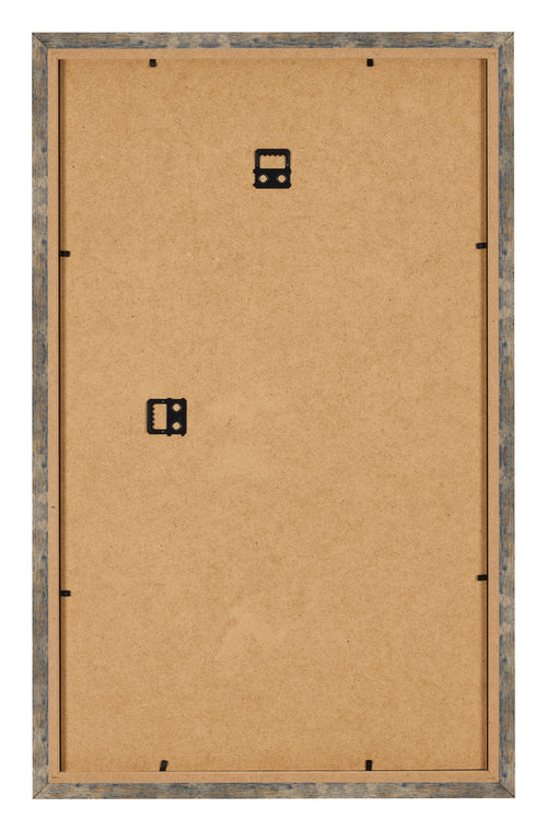 Fotolijst 30x50cm Blauw Goud Gemeleerd MDF Bologna Achterzijde | Yourdecoration.nl