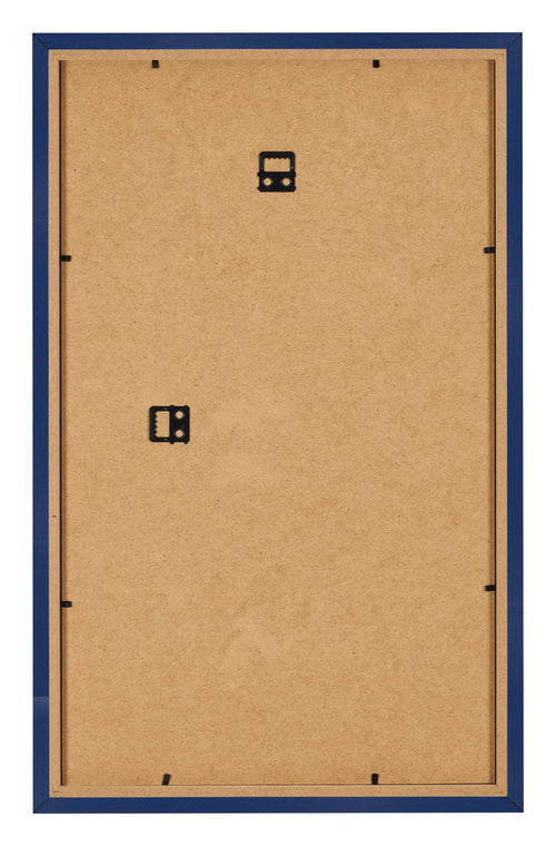 Fotolijst 30x50cm Donkerblauw Geveegd MDF Bologna Achterzijde | Yourdecoration.nl