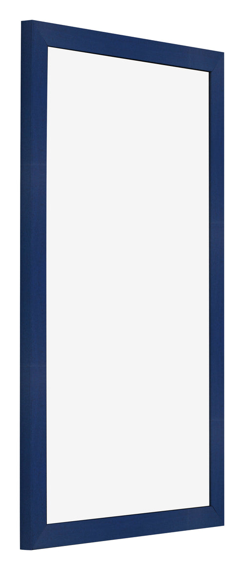 Fotolijst 30x50cm Donkerblauw Geveegd MDF Bologna Voorzijde Schuin | Yourdecoration.nl
