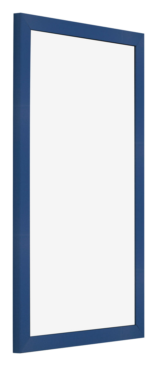Fotolijst 30x50cm Donkerblauw MDF Bologna Voorzijde Schuin | Yourdecoration.nl